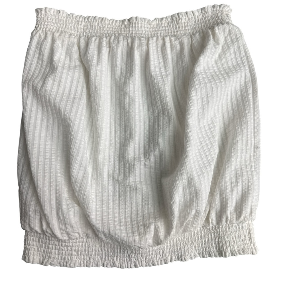 Anthropologie Colusa White Tube Top Womens Small